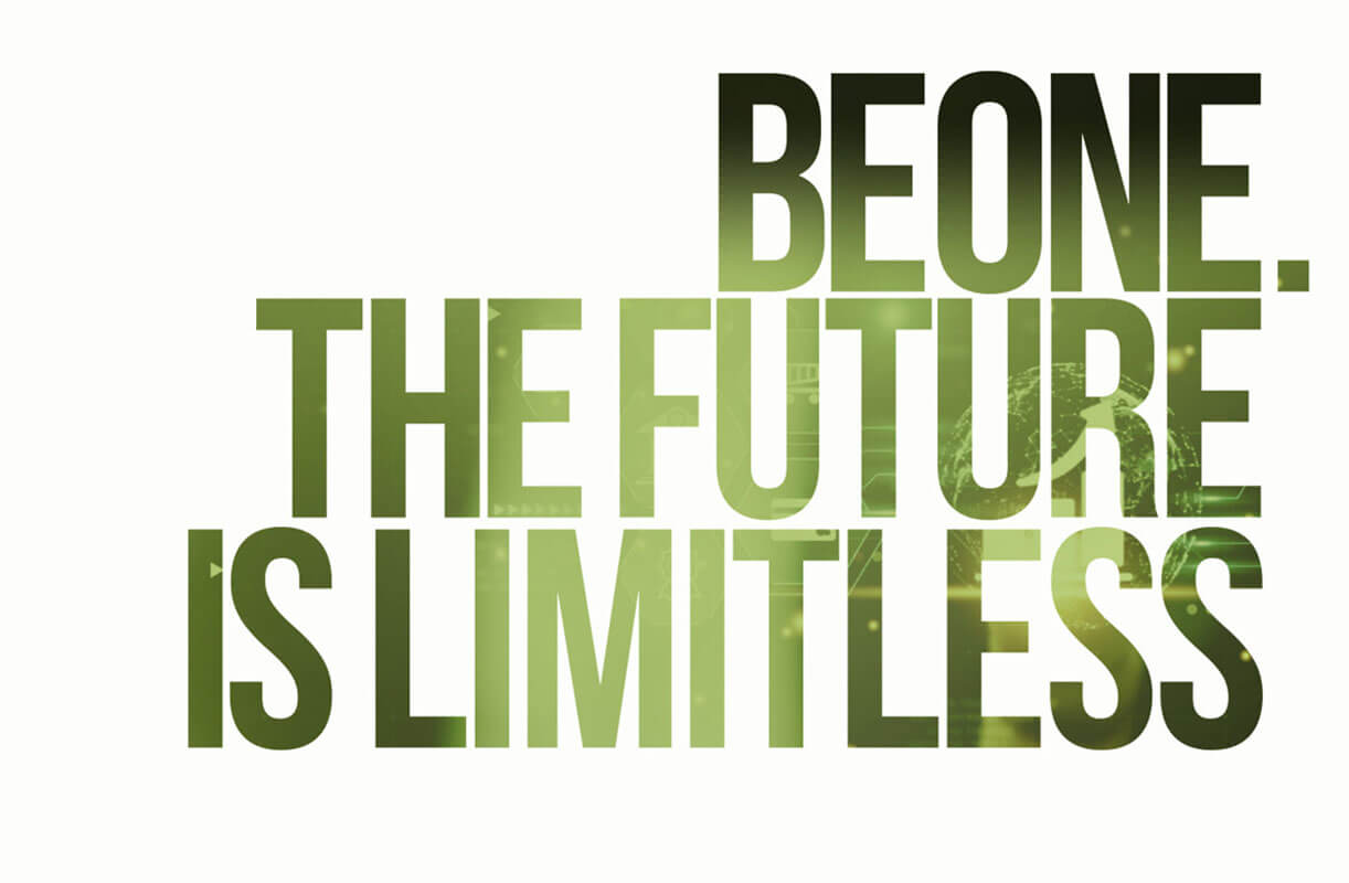 BE ONE THE FUTURE IS limitless