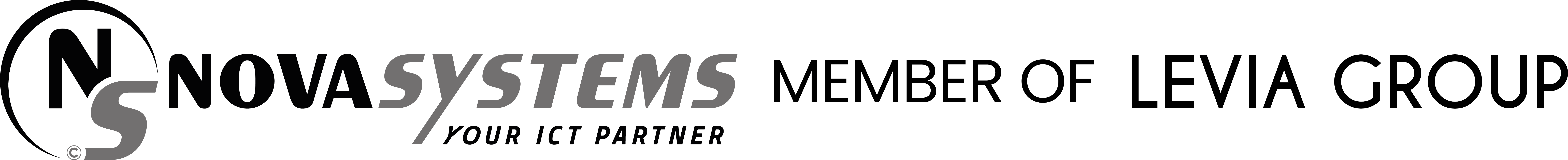 Logo nova systems member of levia